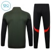 FC Bayern München Training Sweatshirts Quarter-zip 2025-26 Grüne Für Kinder